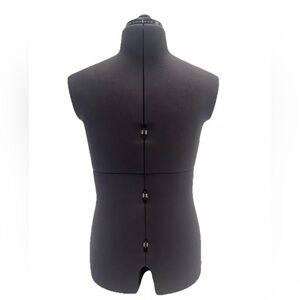 Adjustoform Male Dress Form (Charcoal Grey) One Size on Sale